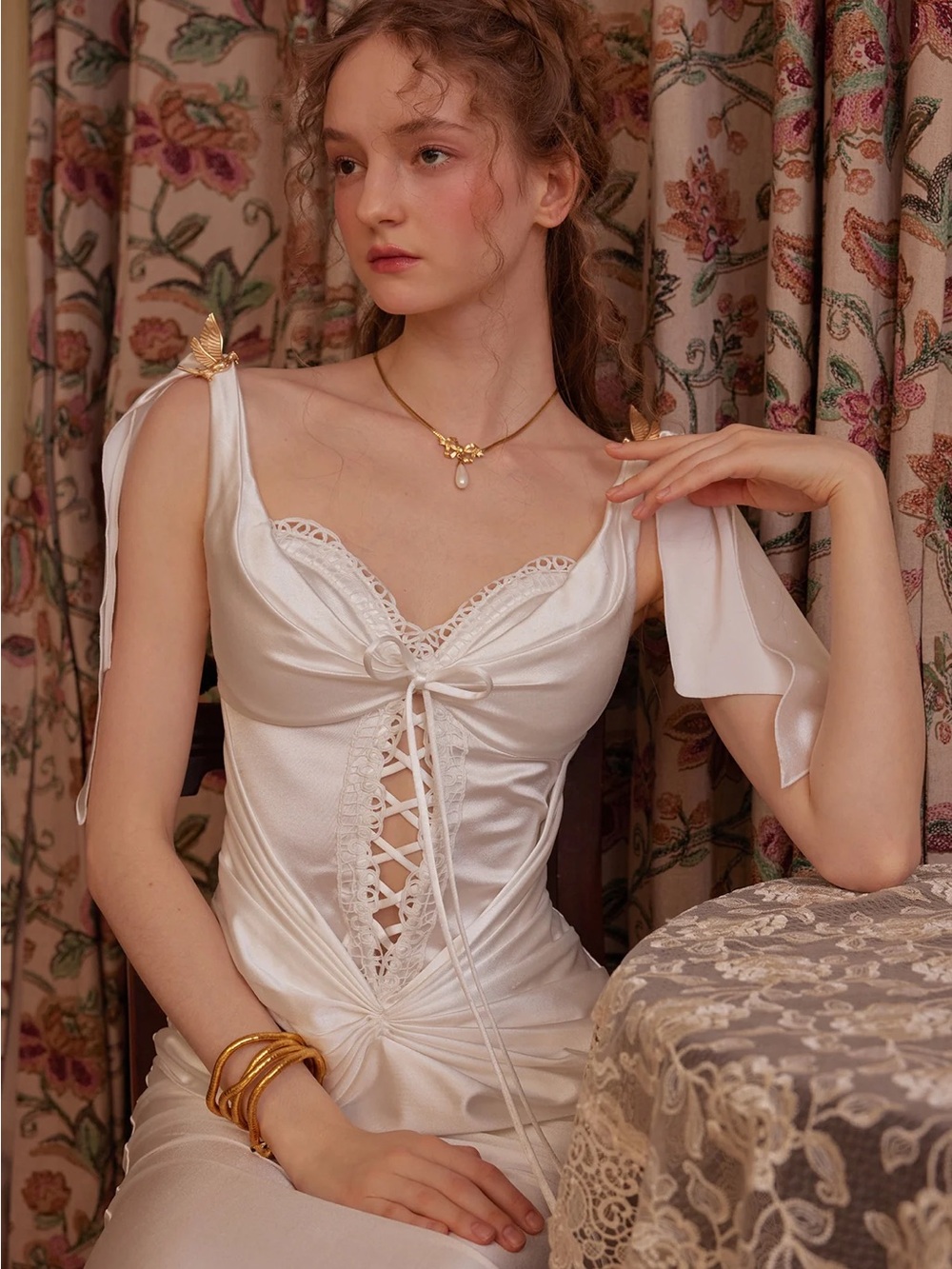 NEW LaceMade St. Phoenix Corset Dress Size S